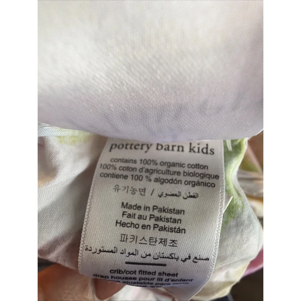 Pottery Barn Kids Hope For Flowers By Tracy Reese Floral Crib Fitted Sheet